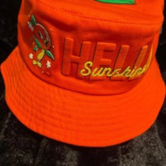Disney Accessories - Disney Orange Bird Bucket Hat